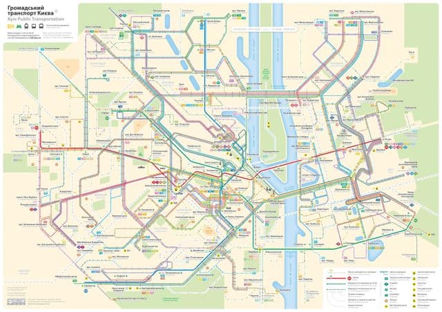 基辅汽车站地图