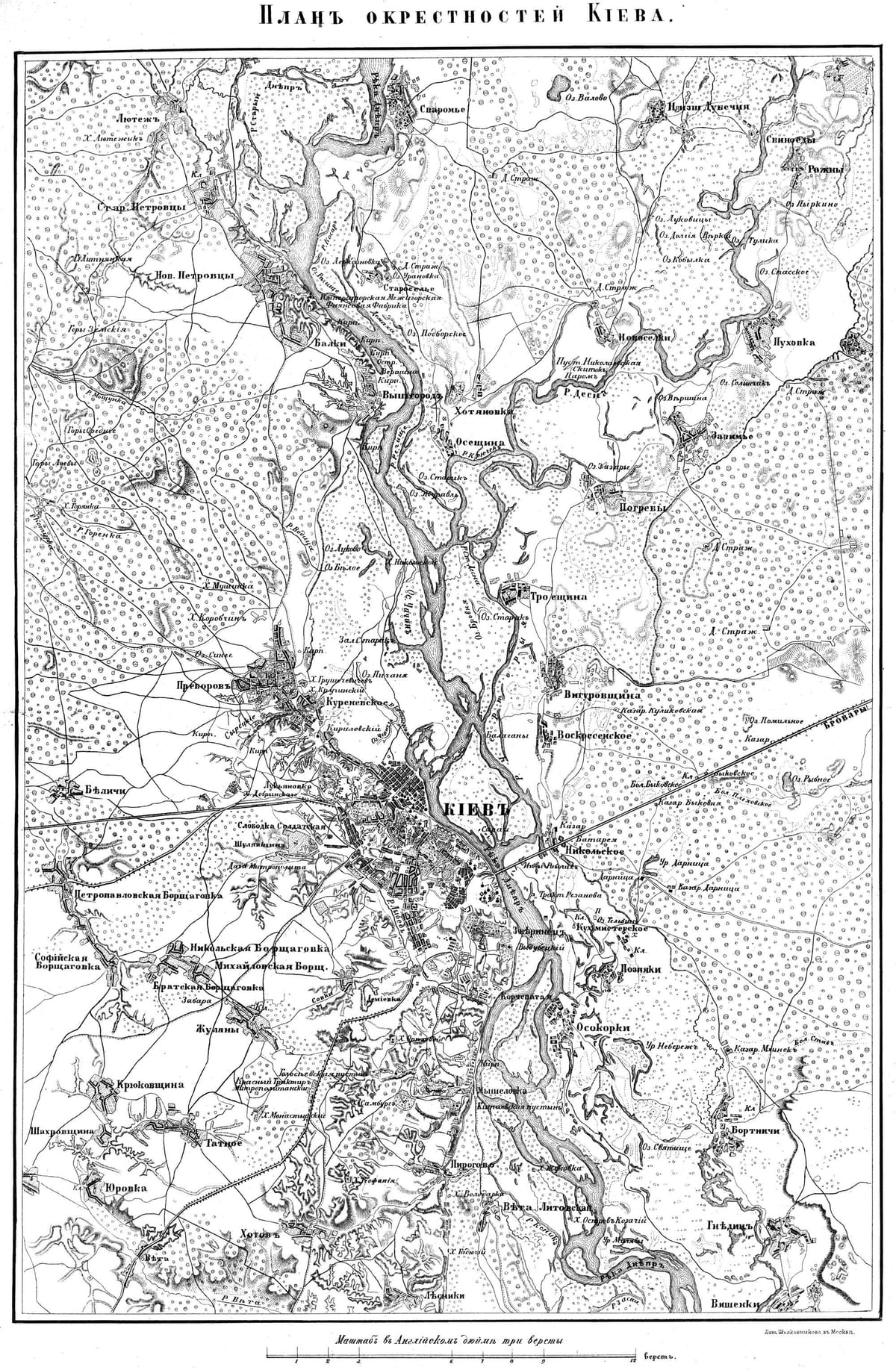 基辅历史地图